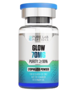 GLOW (GHK-Cu 50mg + TB-500 10mg + BPC-157 10mg) 70mg Blend
